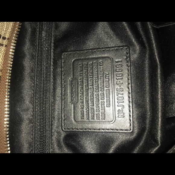 Brown Coach Bag - Picture 4 of 5